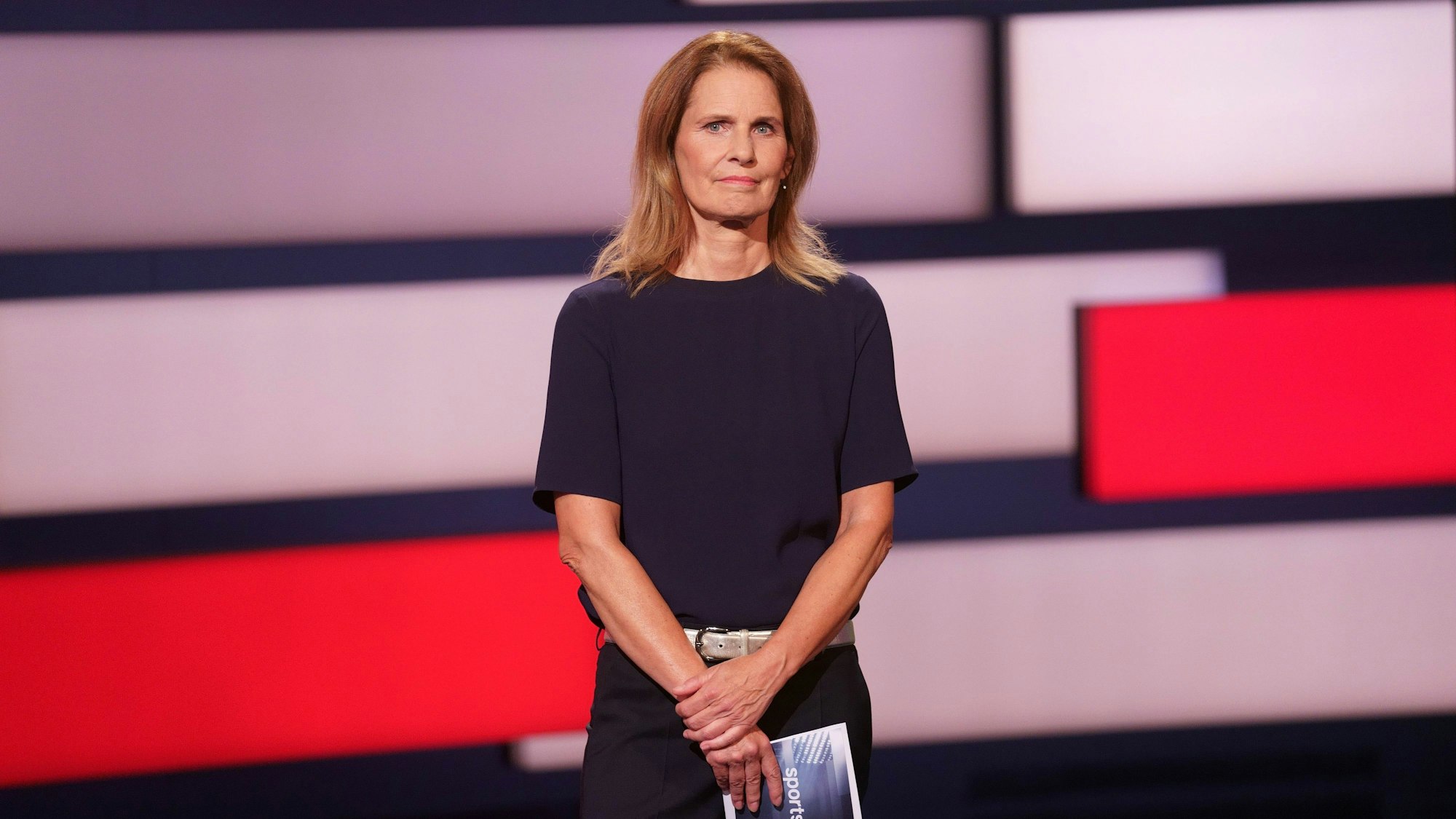Katrin Müller-Hohenstein moderiert das ZDF-„Sportstudio“.