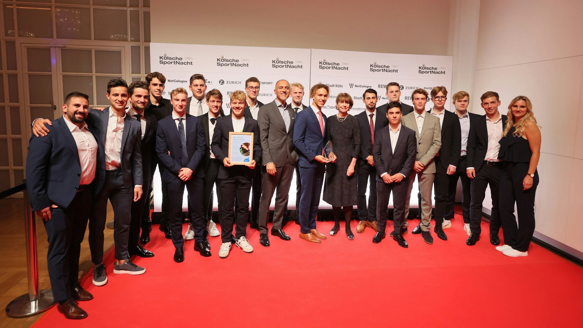 Kölsche Sportnacht 2022 in der Flora Köln, Mannschaft des Jahres RW Köln Herren