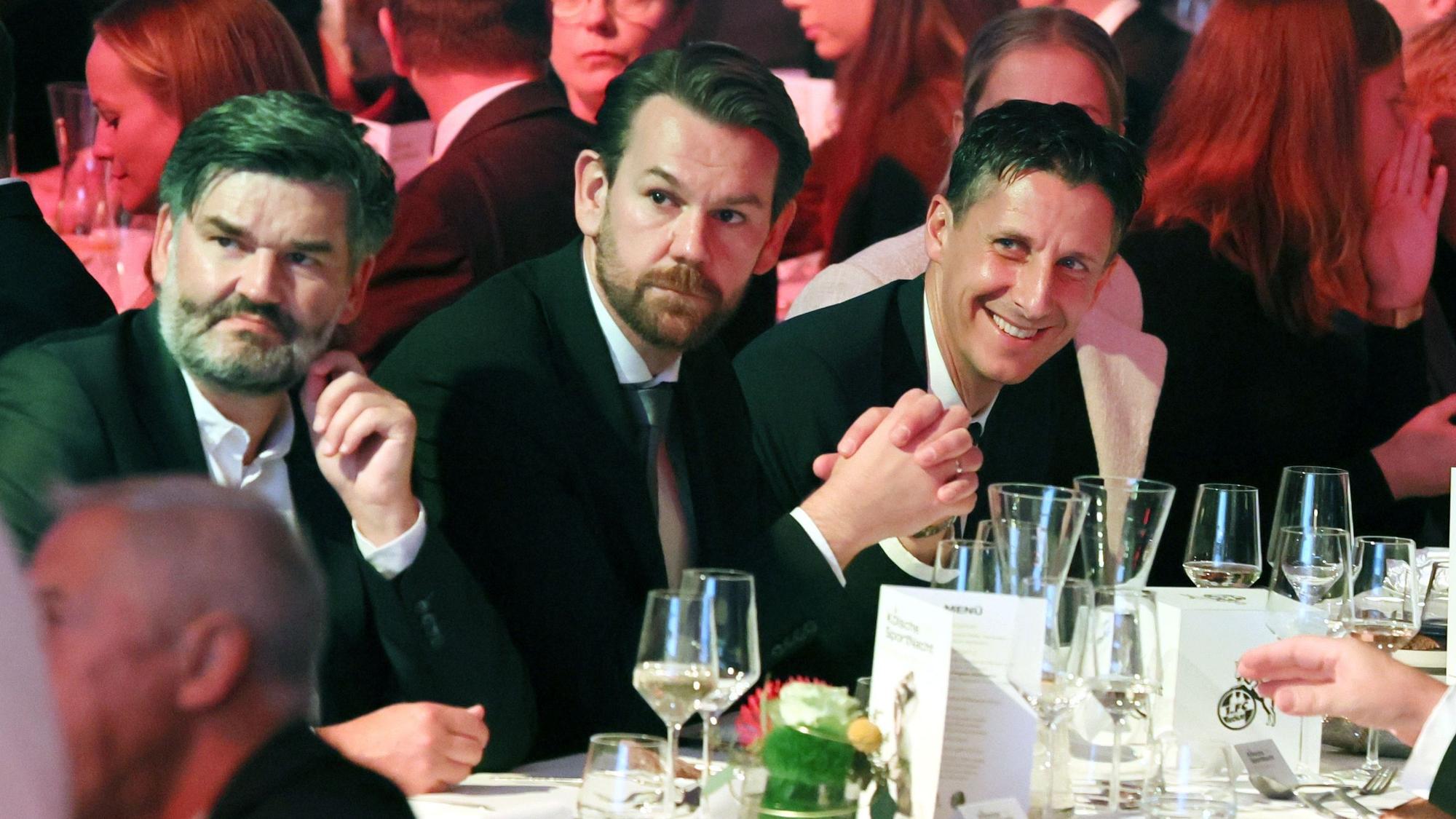 Kölsche Sportnacht 2022 in der Flora Köln, Michael Rudolph, Thomas Kessler, Christian Keller