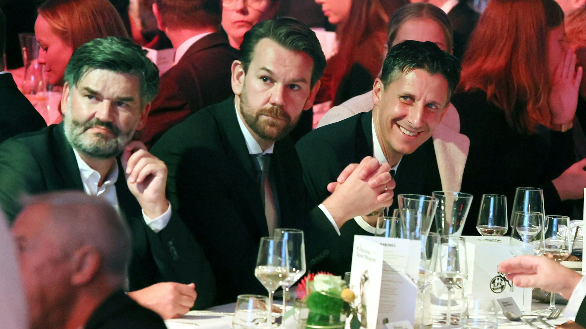 Kölsche Sportnacht 2022 in der Flora Köln, Michael Rudolph, Thomas Kessler, Christian Keller