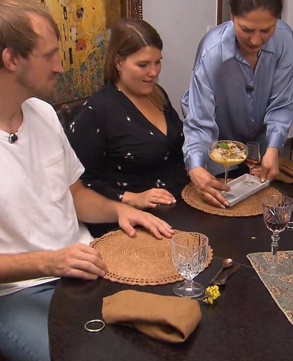 Shivas unerwartetes Dessert sorgt für einen Wow-Moment. RTL