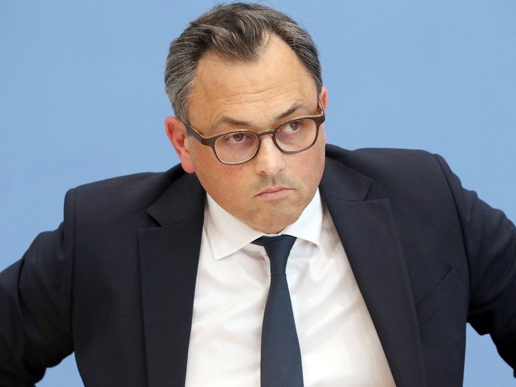 Christian Karagiannidis, ARDS und ECMO Zentrum Köln-Merheim, nimmt an der Pressekonferenz „Vorbereitung auf Herbst/Winter 2022/23“ des Corona-ExpertInnenrats der Bundesregierung teil.