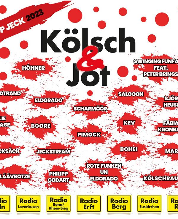 Cover des Samplers Kölsch und Jot 2023.