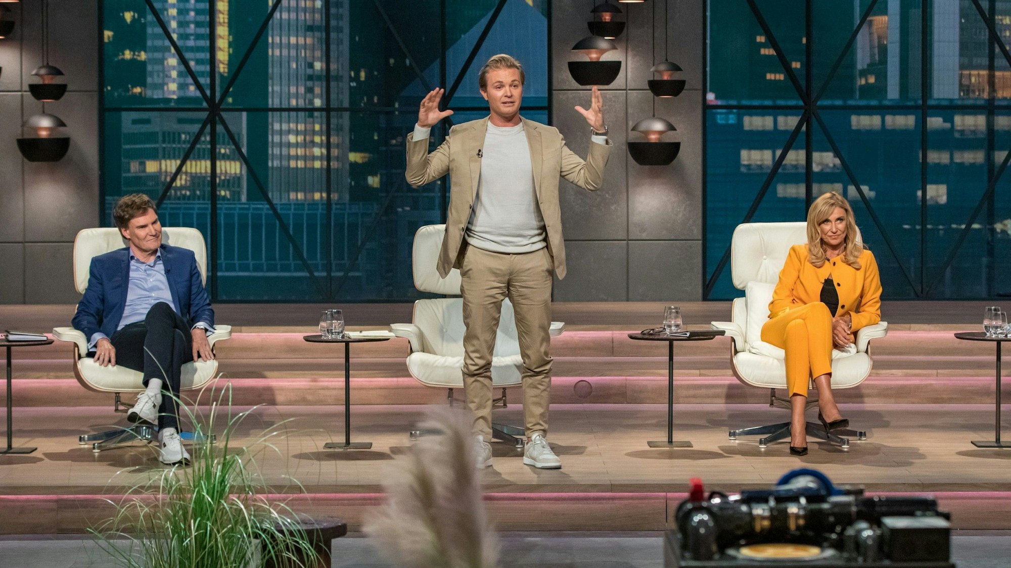 Carsten Maschmeyer, Nico Rosberg und Dagmar Wöhrl.