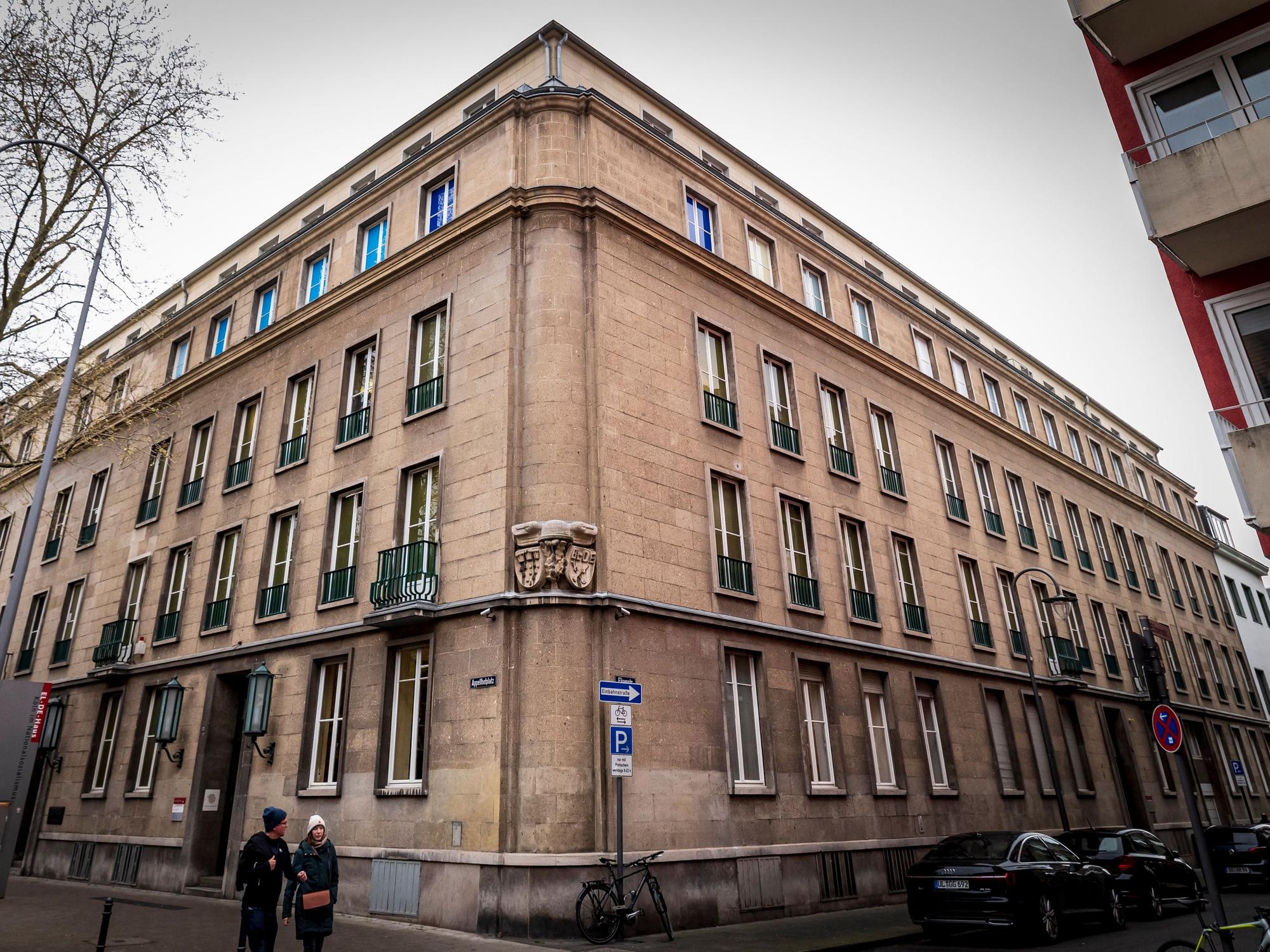 Außenansicht des NS-Dokumentationszentrum der Stadt Köln am Appellhofplatz in der Kölner Innenstadt.