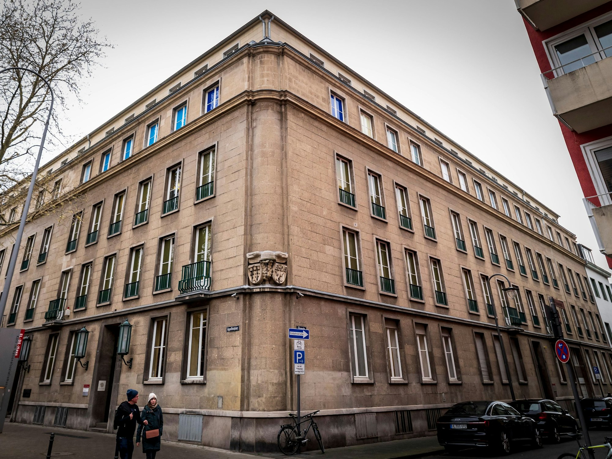 Außenansicht des NS-Dokumentationszentrum der Stadt Köln am Appellhofplatz in der Kölner Innenstadt.