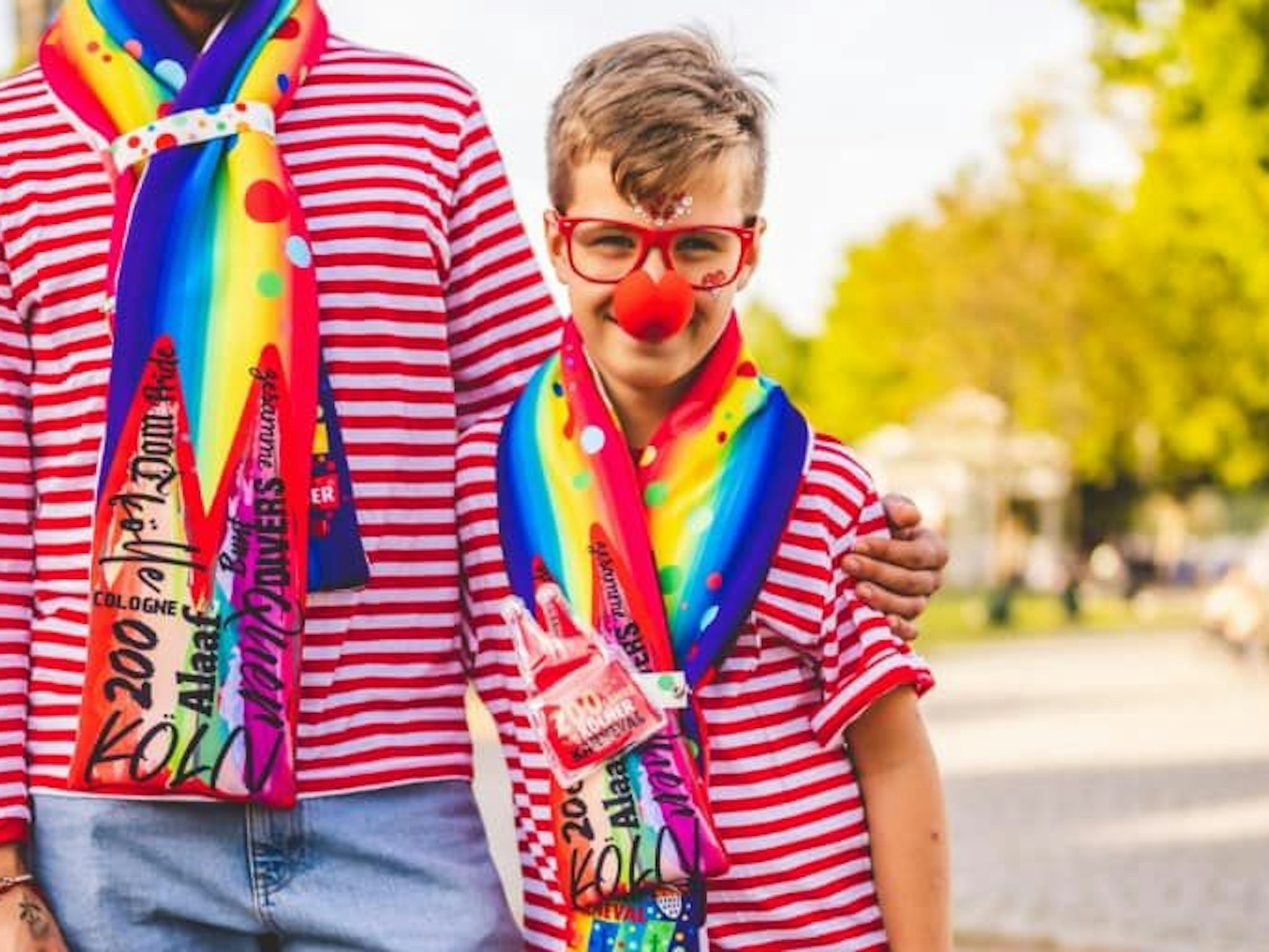 Ausführung auch für Pänz es neuen Mottoschals 2022/23