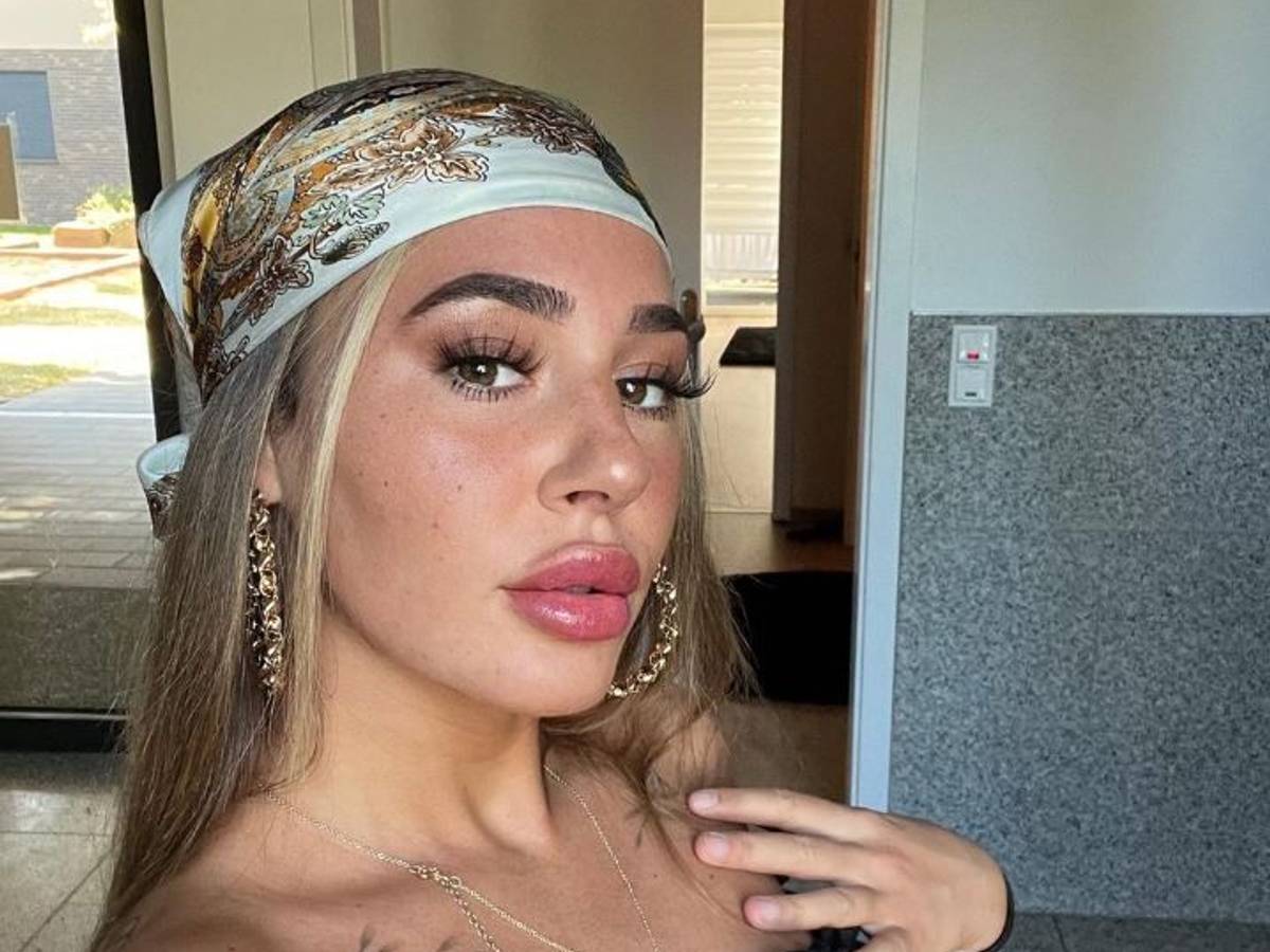 Alessia Herren auf einem Instagram-Selfie vom 13. August 2022.