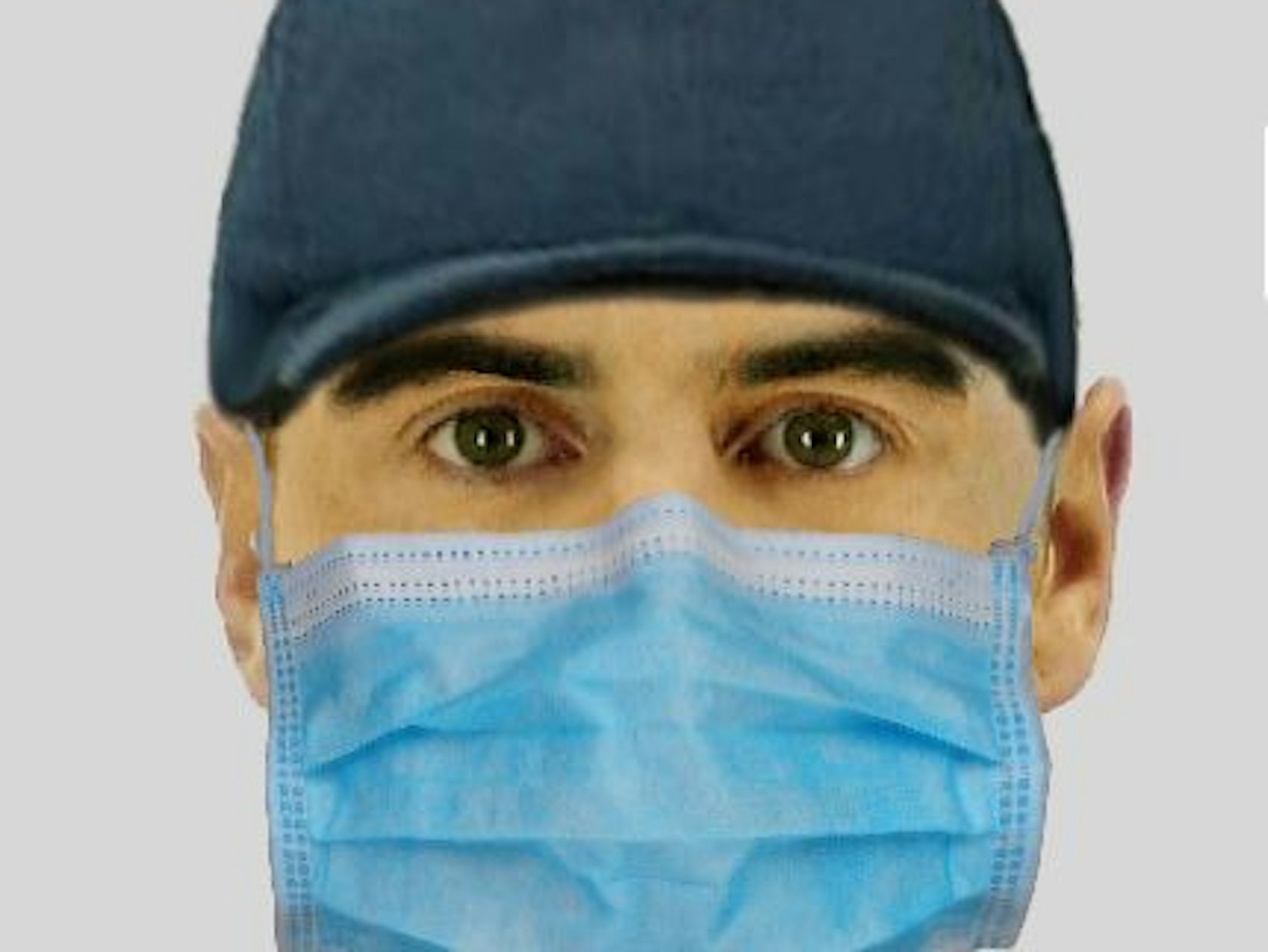 Mit diesem Foto sucht die Polizei nach einem Mann, der in einem Krankenhaus in Marl Patientinnen missbraucht haben soll.