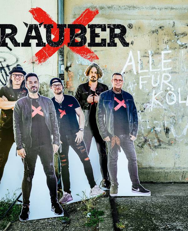 Cover des neuen Albums „Alle für Kölle“ der Räuber 2022.