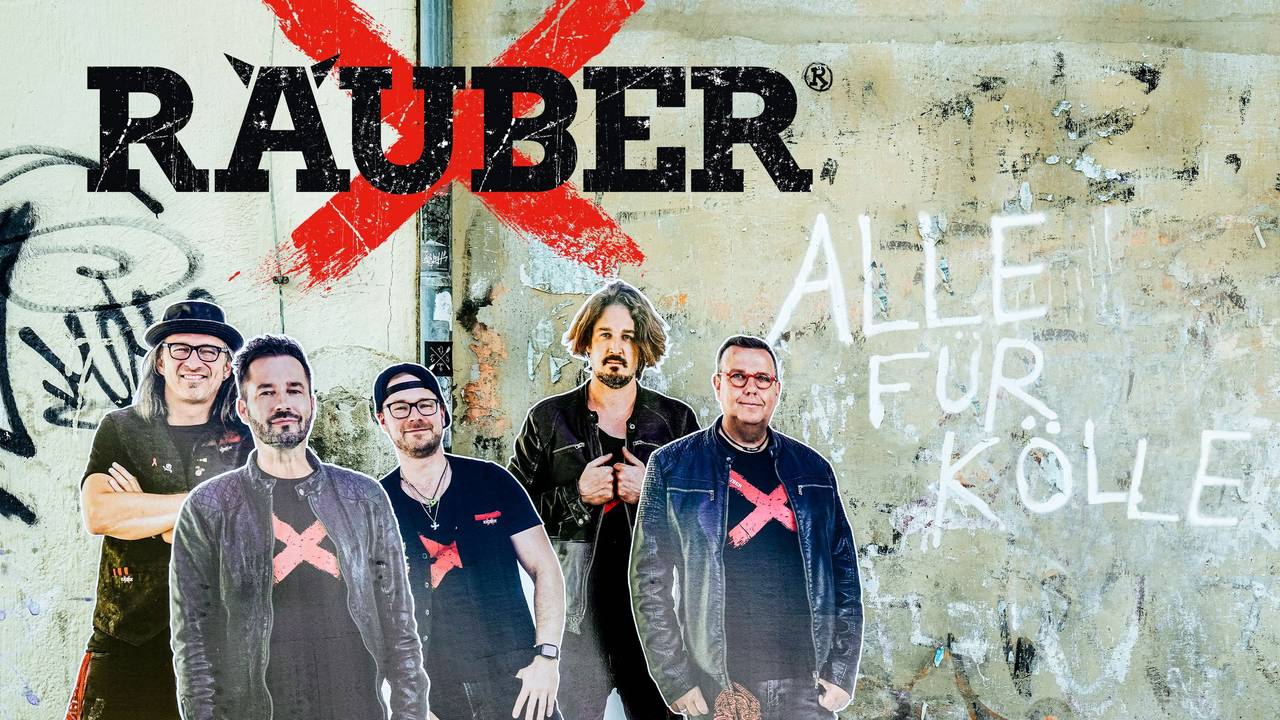Cover des neuen Albums „Alle für Kölle“ der Räuber 2022.