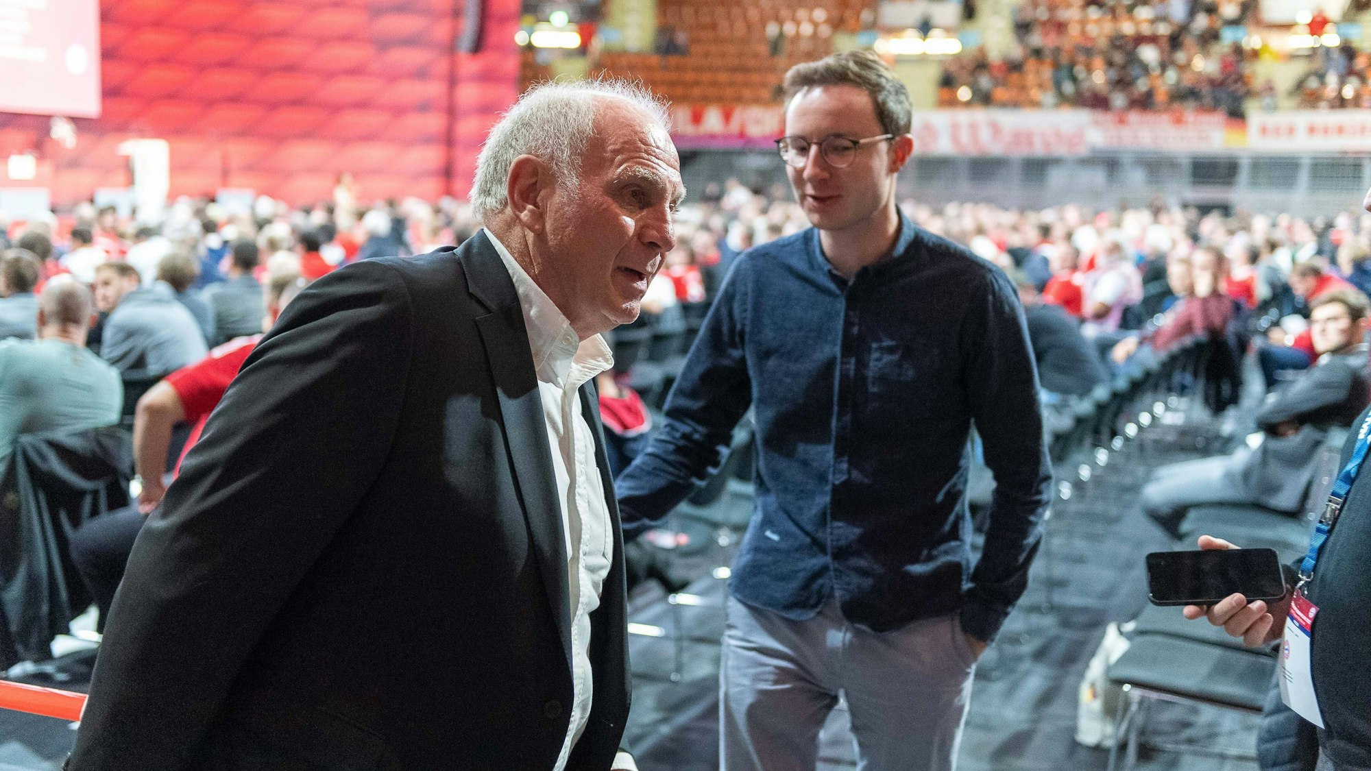 Uli Hoeneß beschimpfte Bayern-Fan Michael Ott.