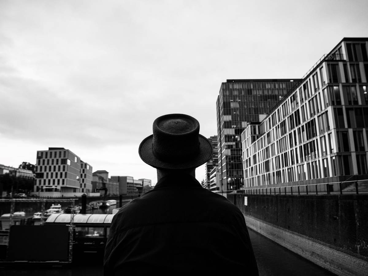 Björn Heuser im Rheinauhafen