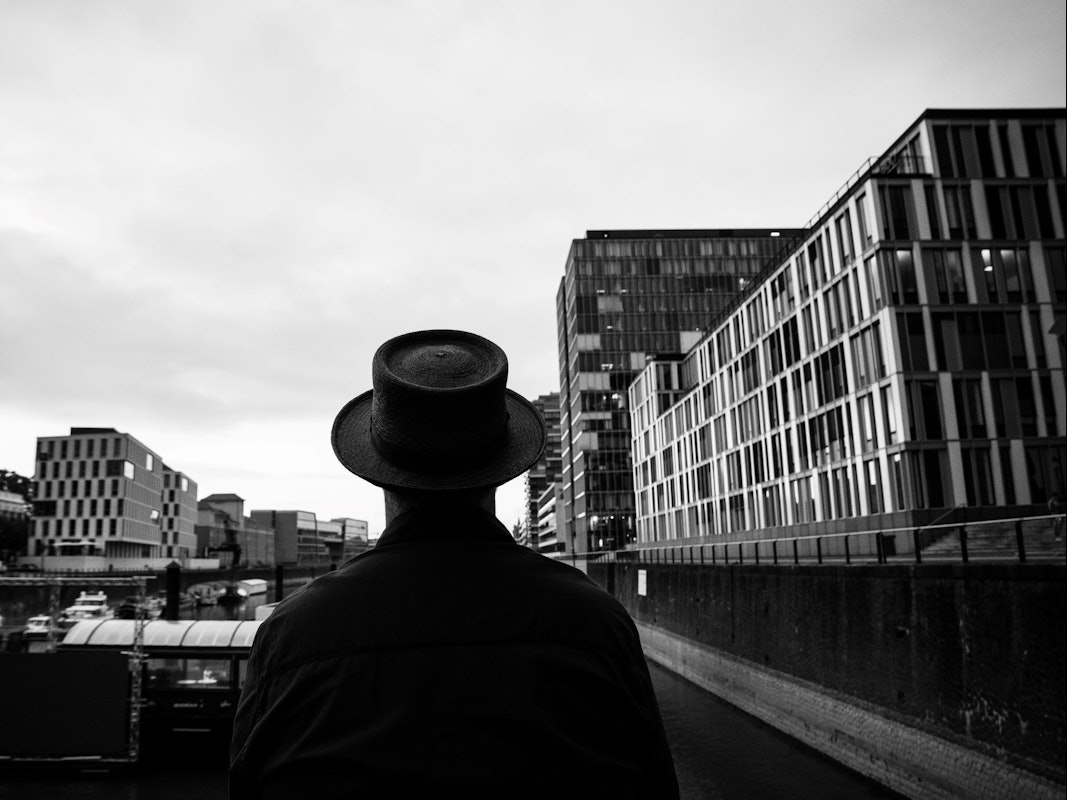 Björn Heuser im Rheinauhafen