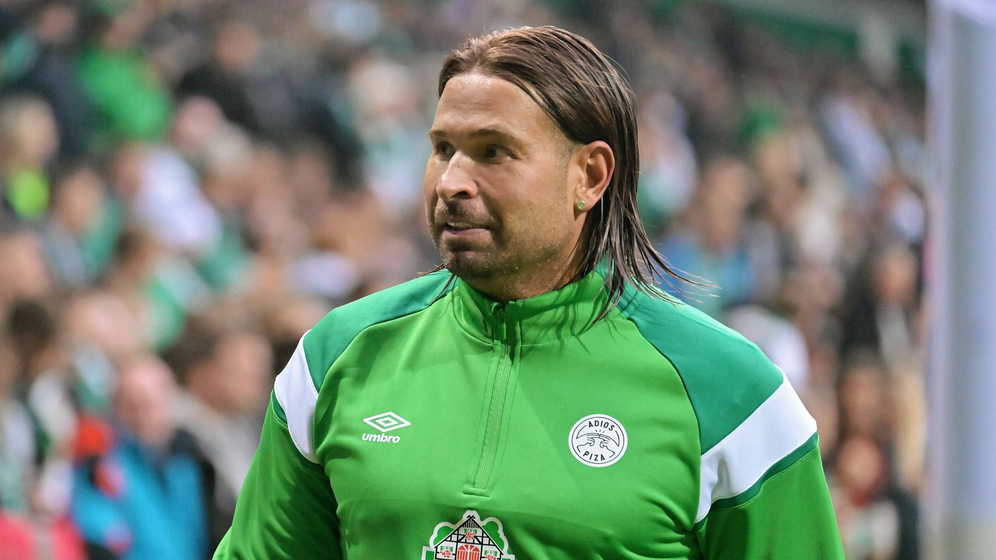 Tim Wiese beim Abschiedsspiel von Claudio Pizarro im Weserstadion in Bremen