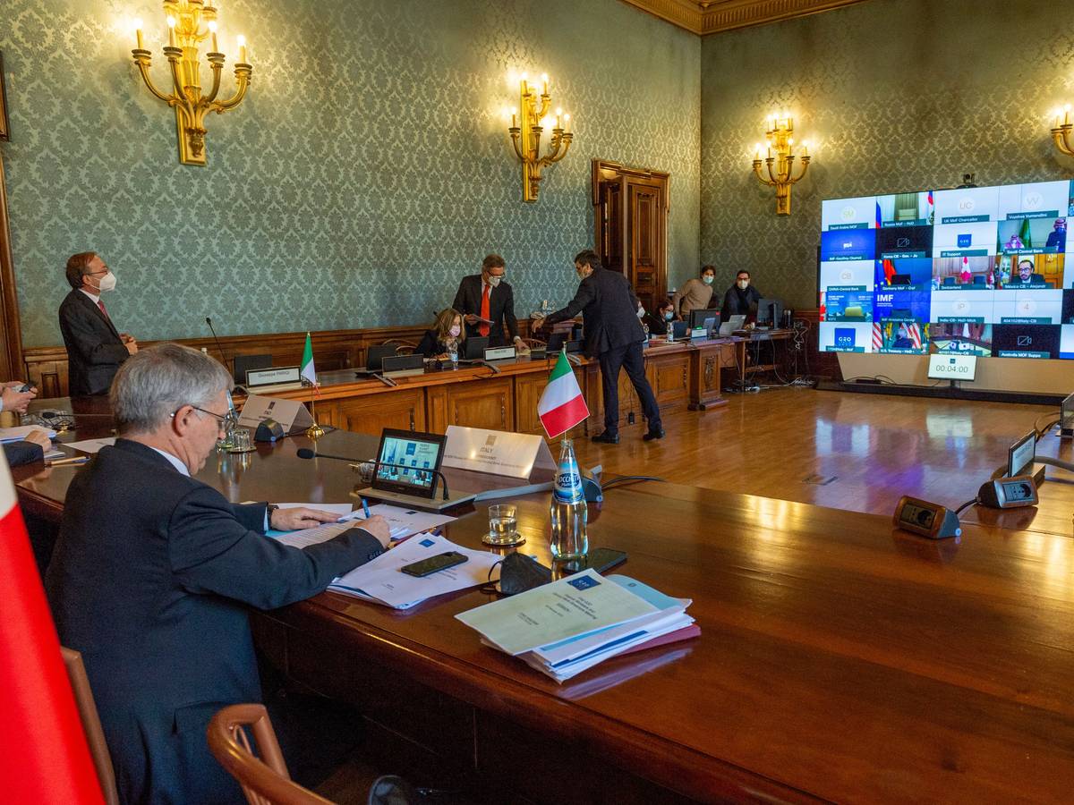 Unser Archivfoto zeigt ein Büro in einem Ministerium in Italien.