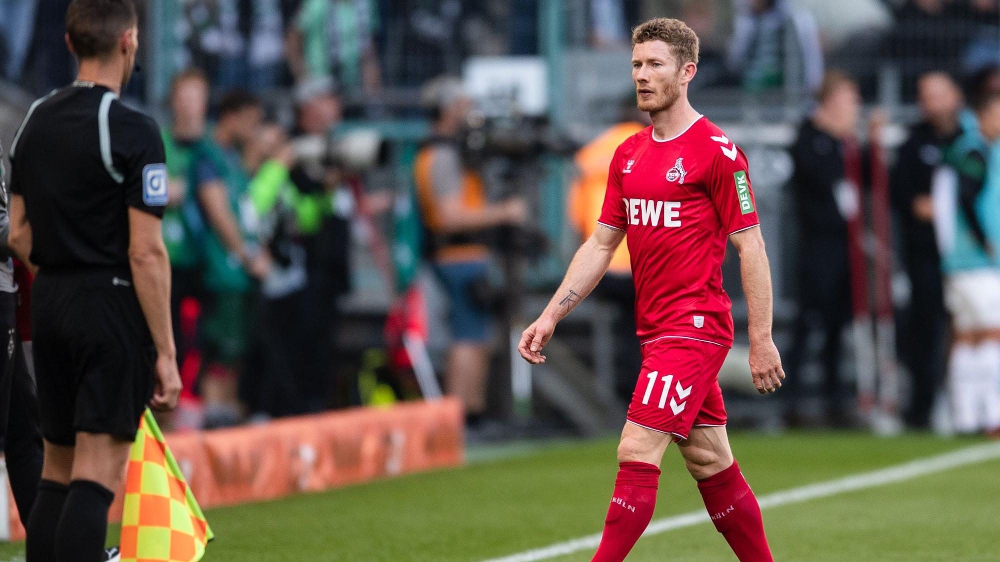 Florian Kainz verlässt den Platz