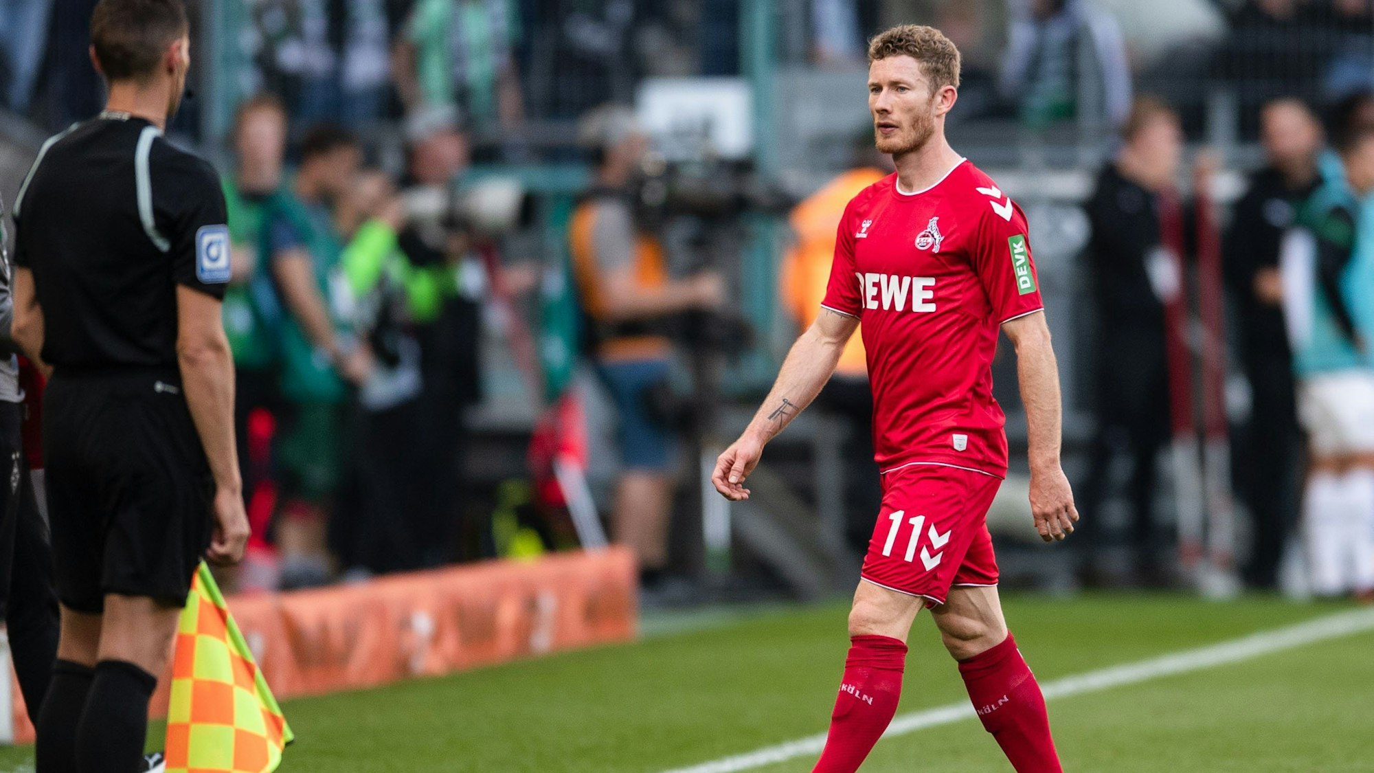 Florian Kainz verlässt den Platz