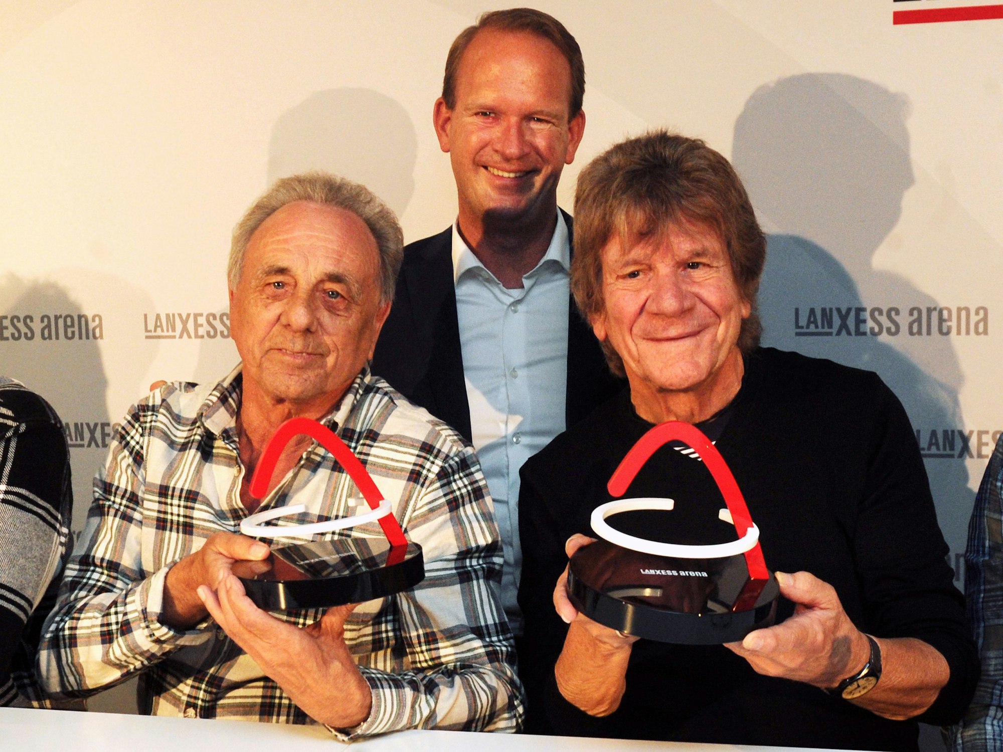 Pressekonferenz der Bläck Fööss in der Lanxess-Arena.