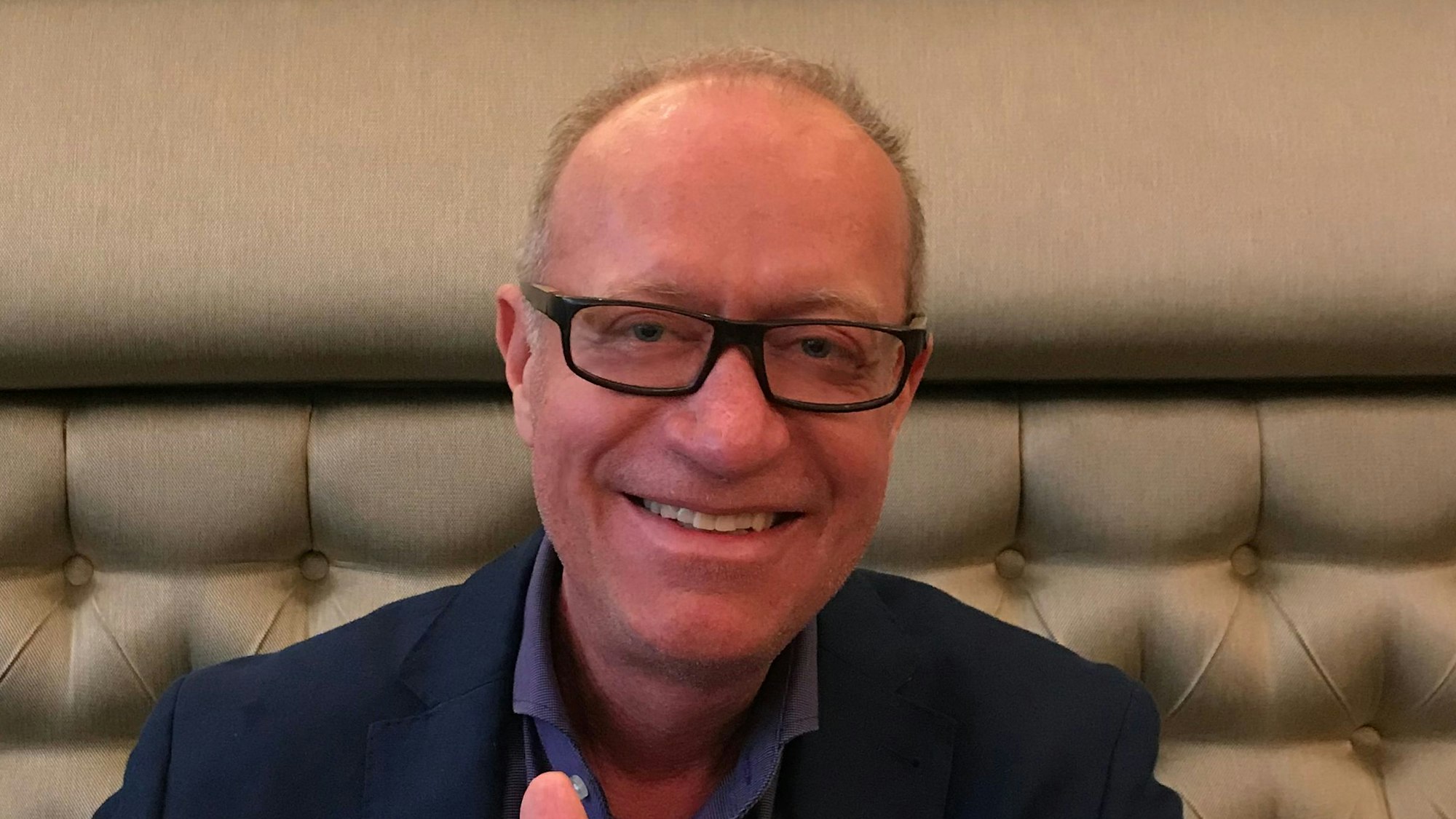 Andreas Jopp Bestsellerautor und Ernährungscoach, schrieb das Buch "Happy Food"