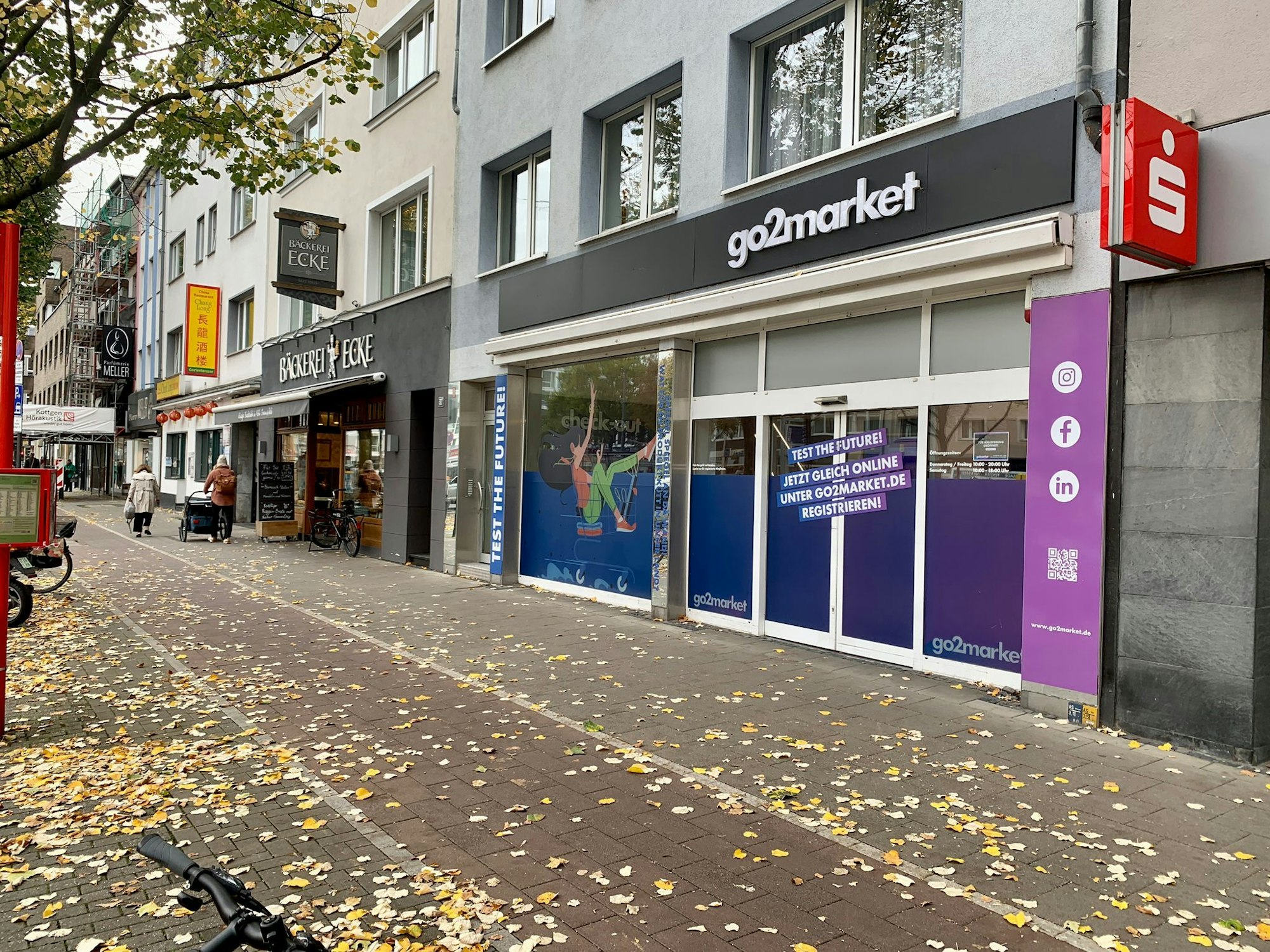 Der go2market von außen.