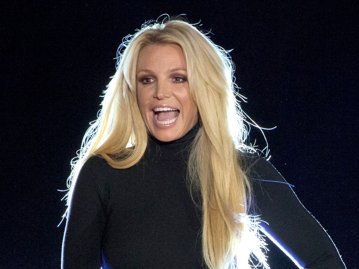 Britney Spears, Sängerin aus der USA, steht auf der Bühne.