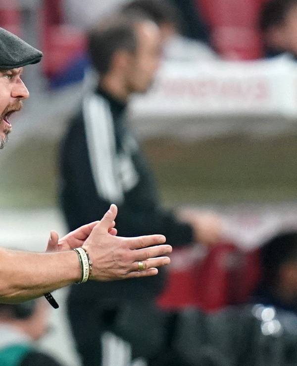 Steffen Baumgart kassierte mit dem 1. FC Köln am Freitagabend (21. Oktober 2022) eine 0:5-Packung beim FSV Mainz 05.
