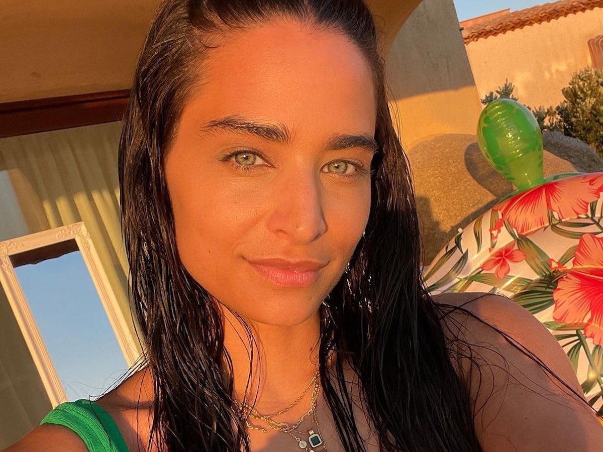 Amira Pocher auf einem Instagram-Selfie vom Juli 2022.