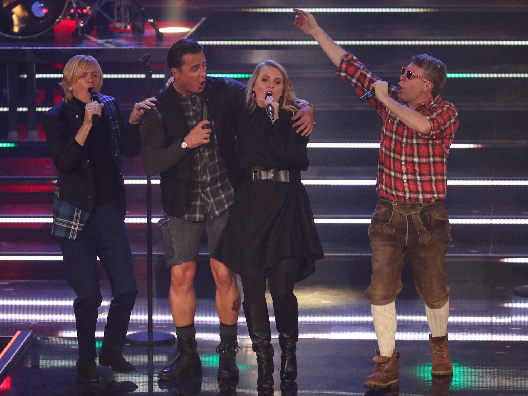 The Kelly Family und Andreas Gabalier traten zusammen auf.