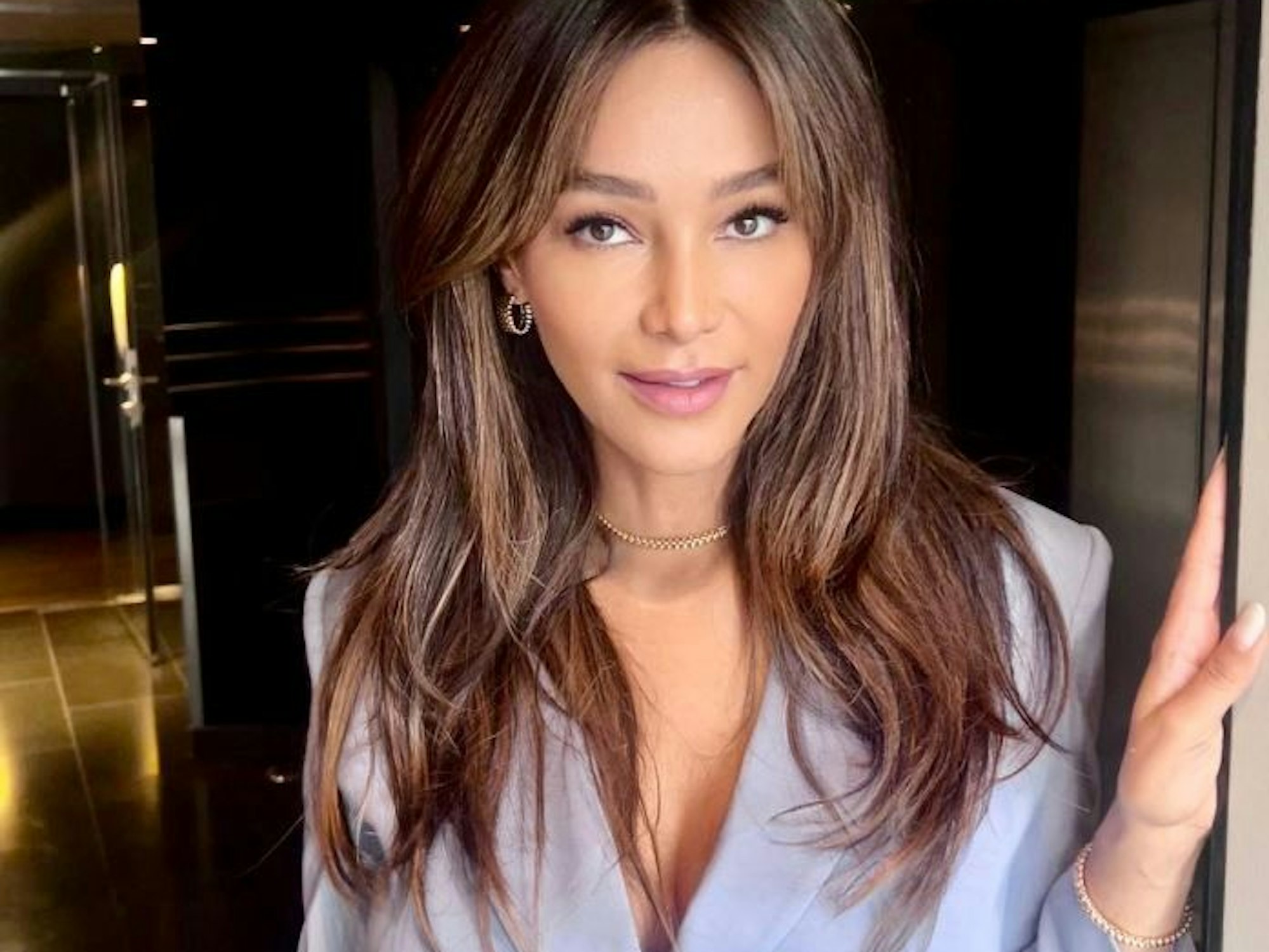 Verona Pooth posiert auf Instagram.