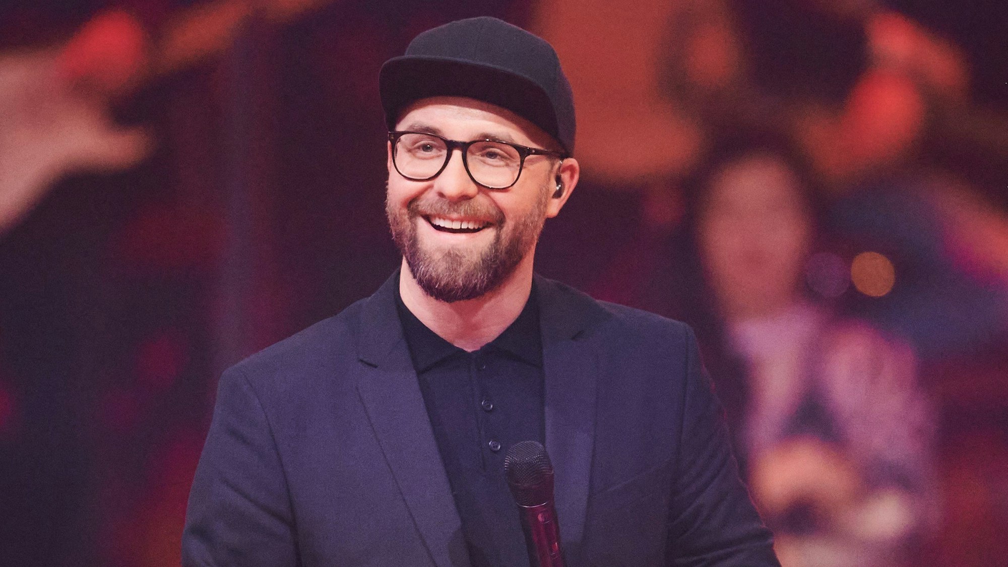 Mark Forster singt beim Halbfinale der Fernsehshow "The Voice of Germany"