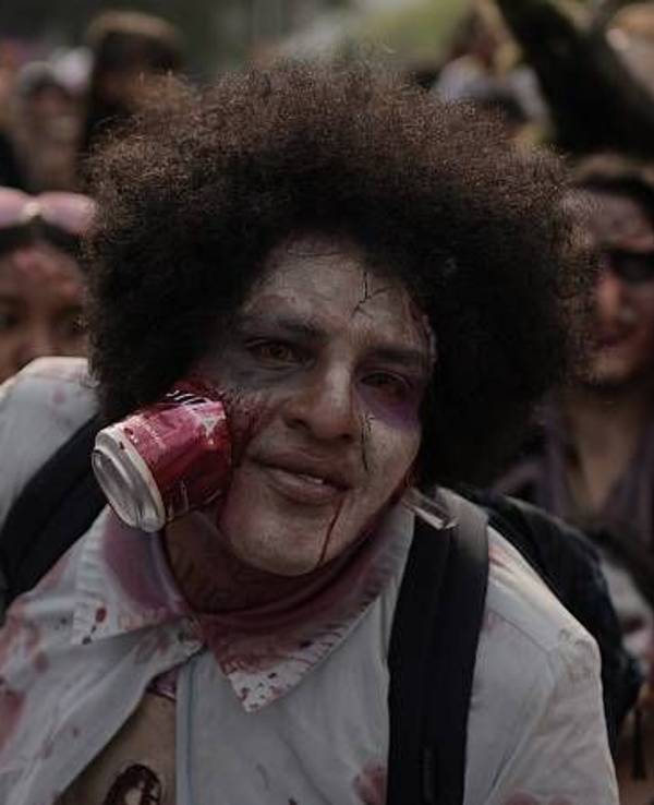 In Mexiko-Stadt verkleiden sich die Menschen als Zombies.