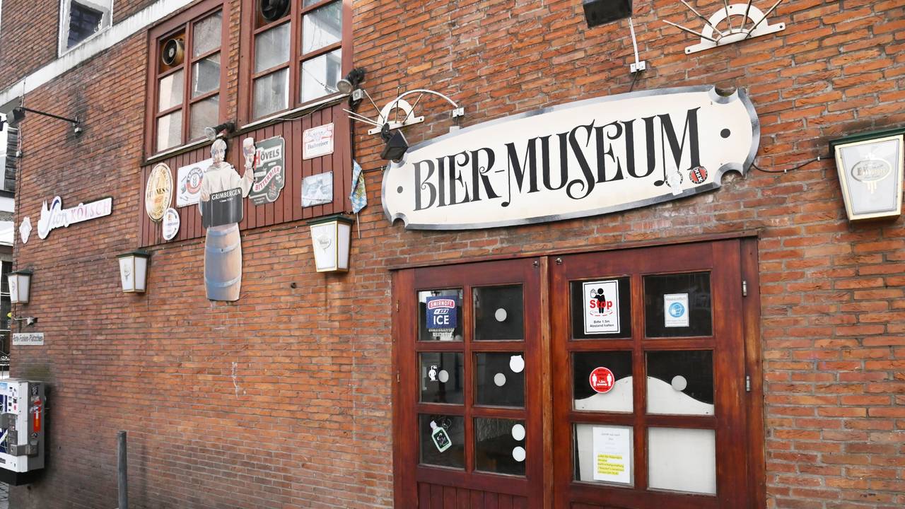 Der Eingang zum Biermuseum in der Kölner Altstadt.