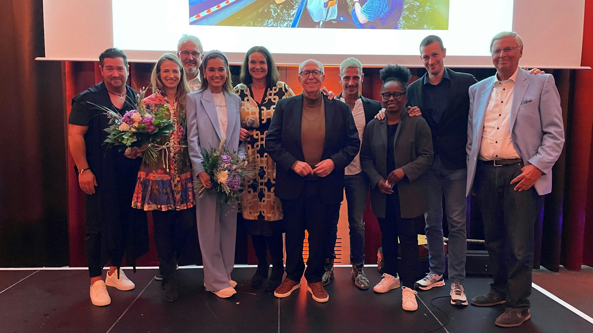 Gruppenbild von „Mutige Kinder“ in Köln.