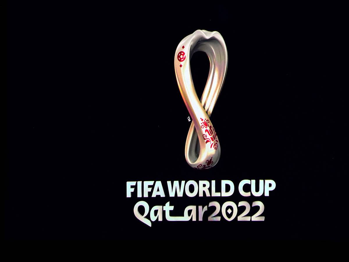 Das Logo der Fußball-WM 2022