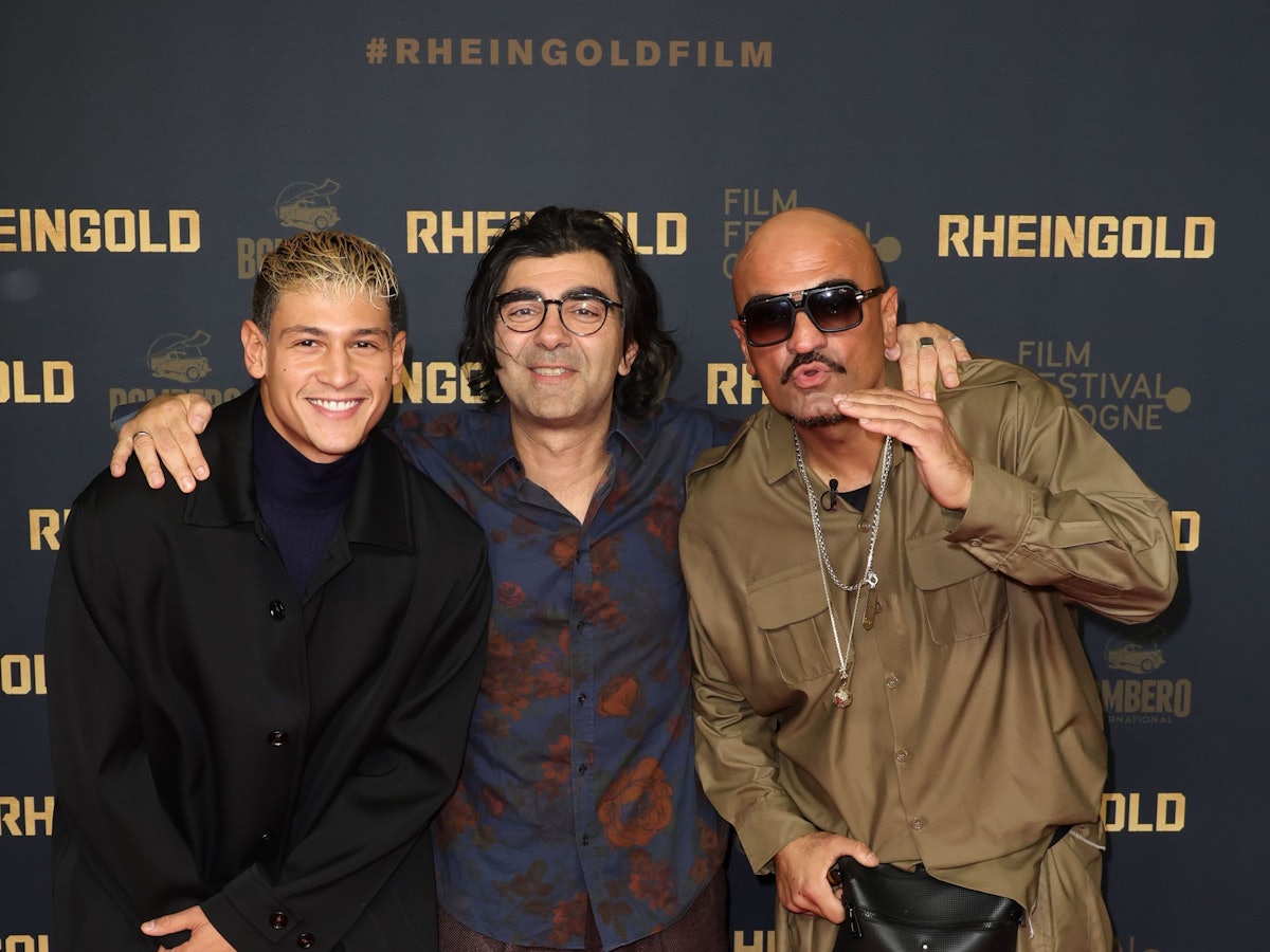 Die Macher von Rheingold: Hauptdarsteller Emilio Sakraya und Regisseur Fatih Akin verfilmten das Leben des Kölner Rappers Xatar.