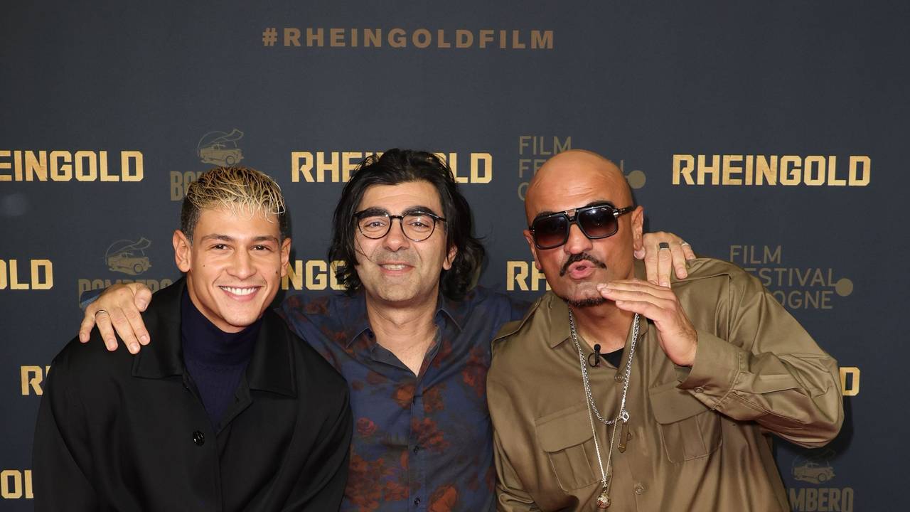 Die Macher von Rheingold: Hauptdarsteller Emilio Sakraya und Regisseur Fatih Akin verfilmten das Leben des Kölner Rappers Xatar.