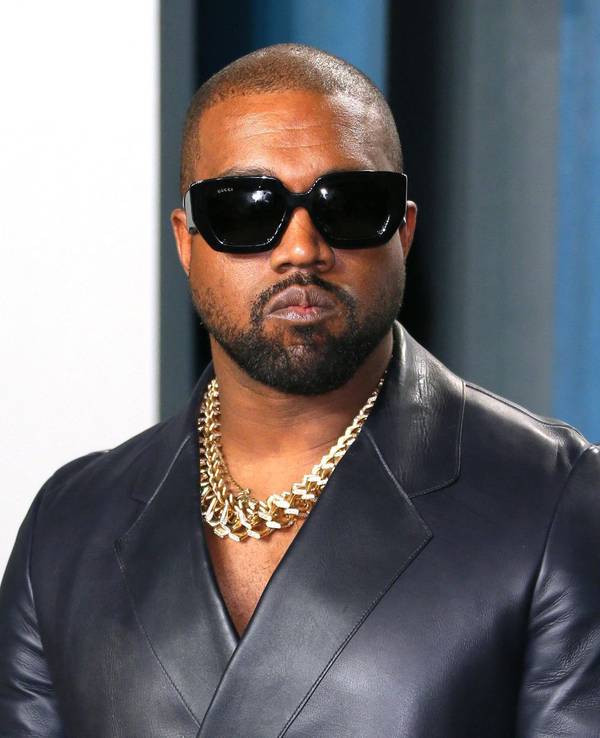 Kanye West bei der „Vanity Fair“-Oscar-Party 2020.