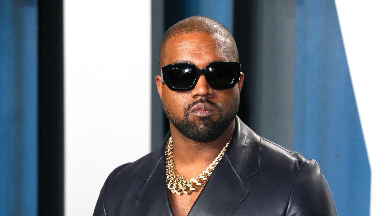 Kanye West bei der „Vanity Fair“-Oscar-Party 2020.