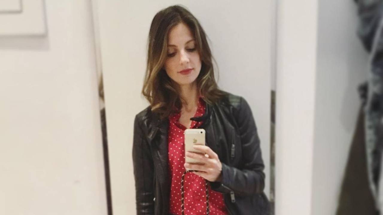Romina Langenhan auf einem Instagram-Selfie aus dem jahr 2019.