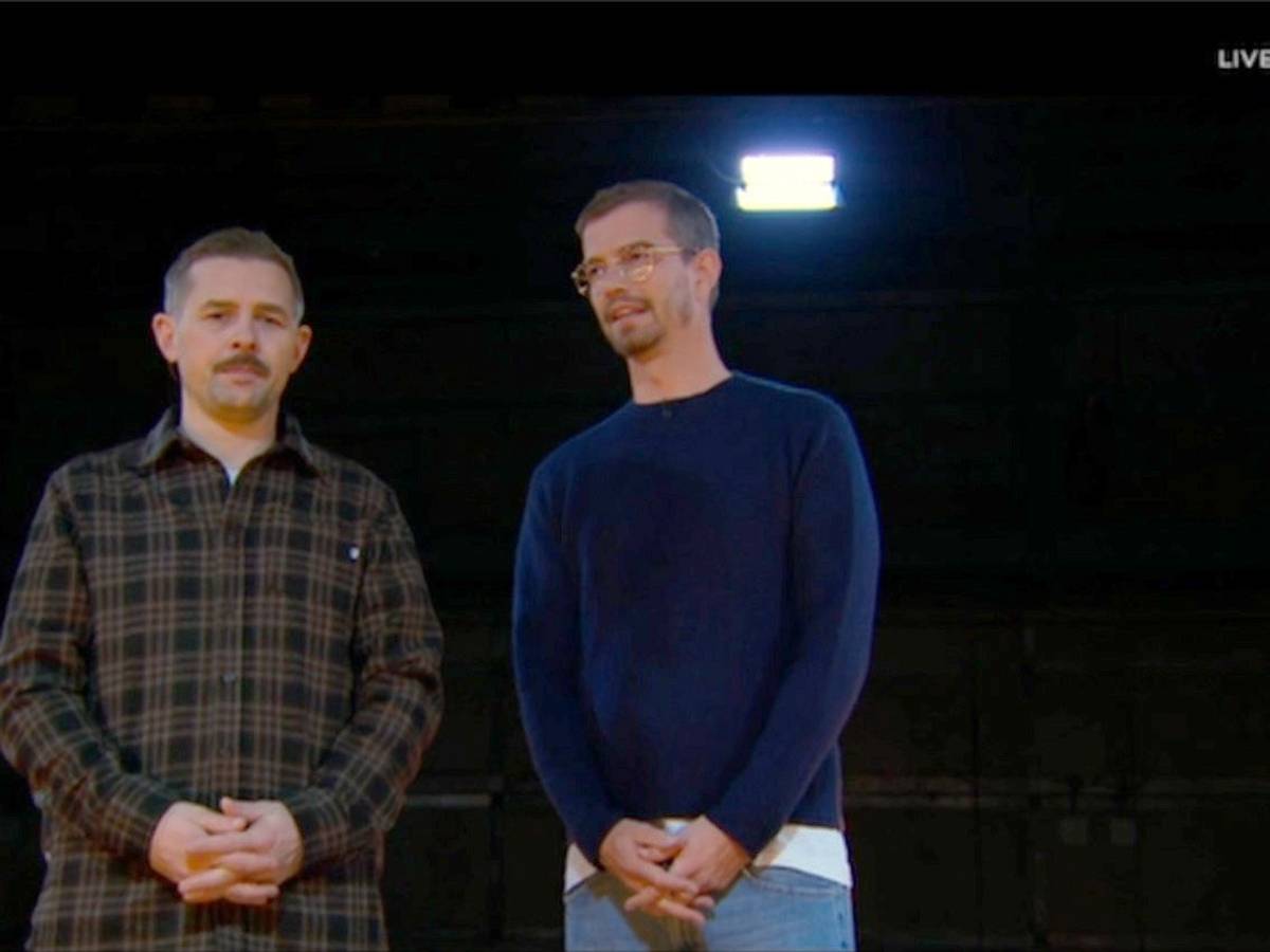 Joko (r) und Klaas treten in ihrer Show bei ProSieben auf.