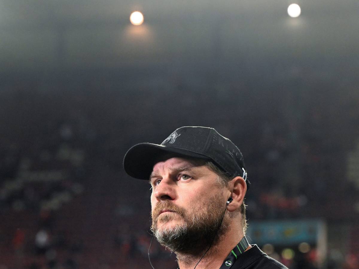 Steffen Baumgart beim Spiel gegen den 1. FC Slovacko