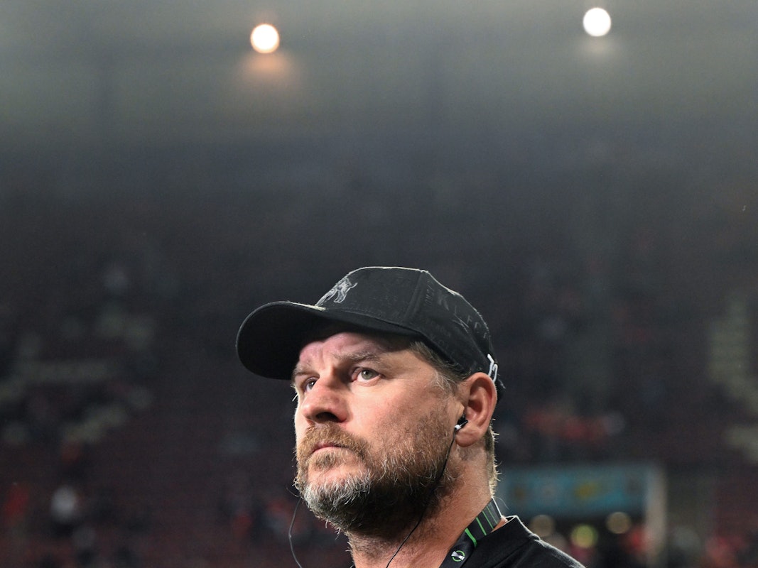 Steffen Baumgart beim Spiel gegen den 1. FC Slovacko