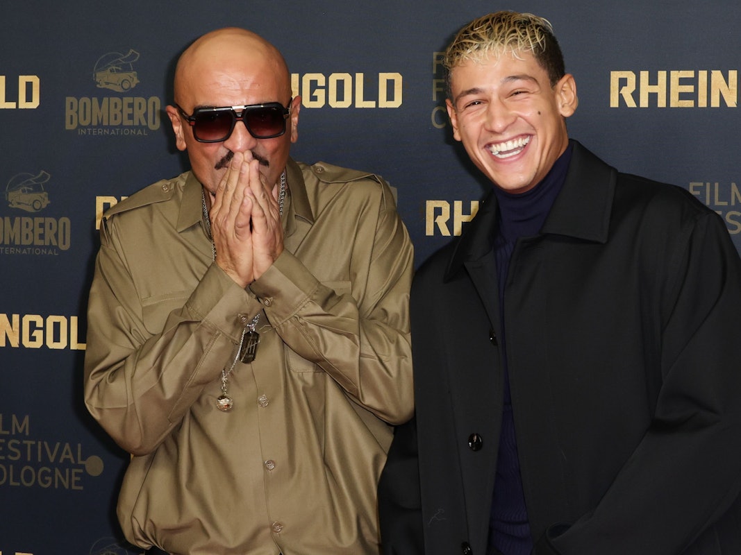Xatar und Emilio Sakraya bei der Rheingold Premiere in Köln.