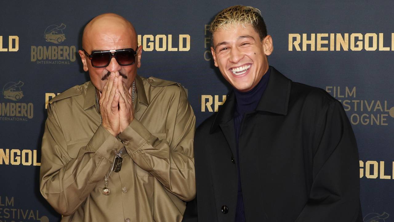 Xatar und Emilio Sakraya bei der Rheingold Premiere in Köln.