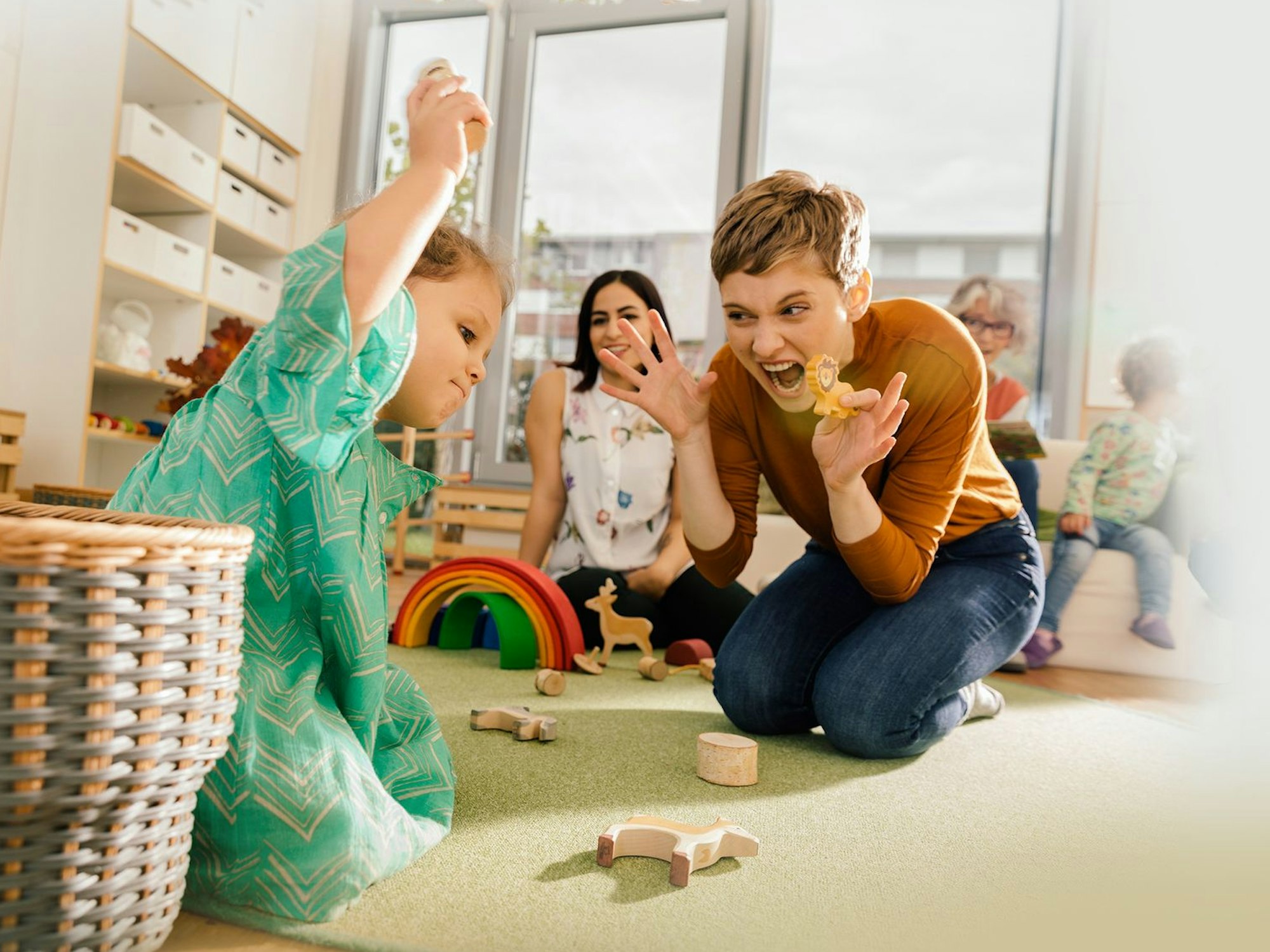 Szene aus einer Kita (undatiertes Symbolfoto)