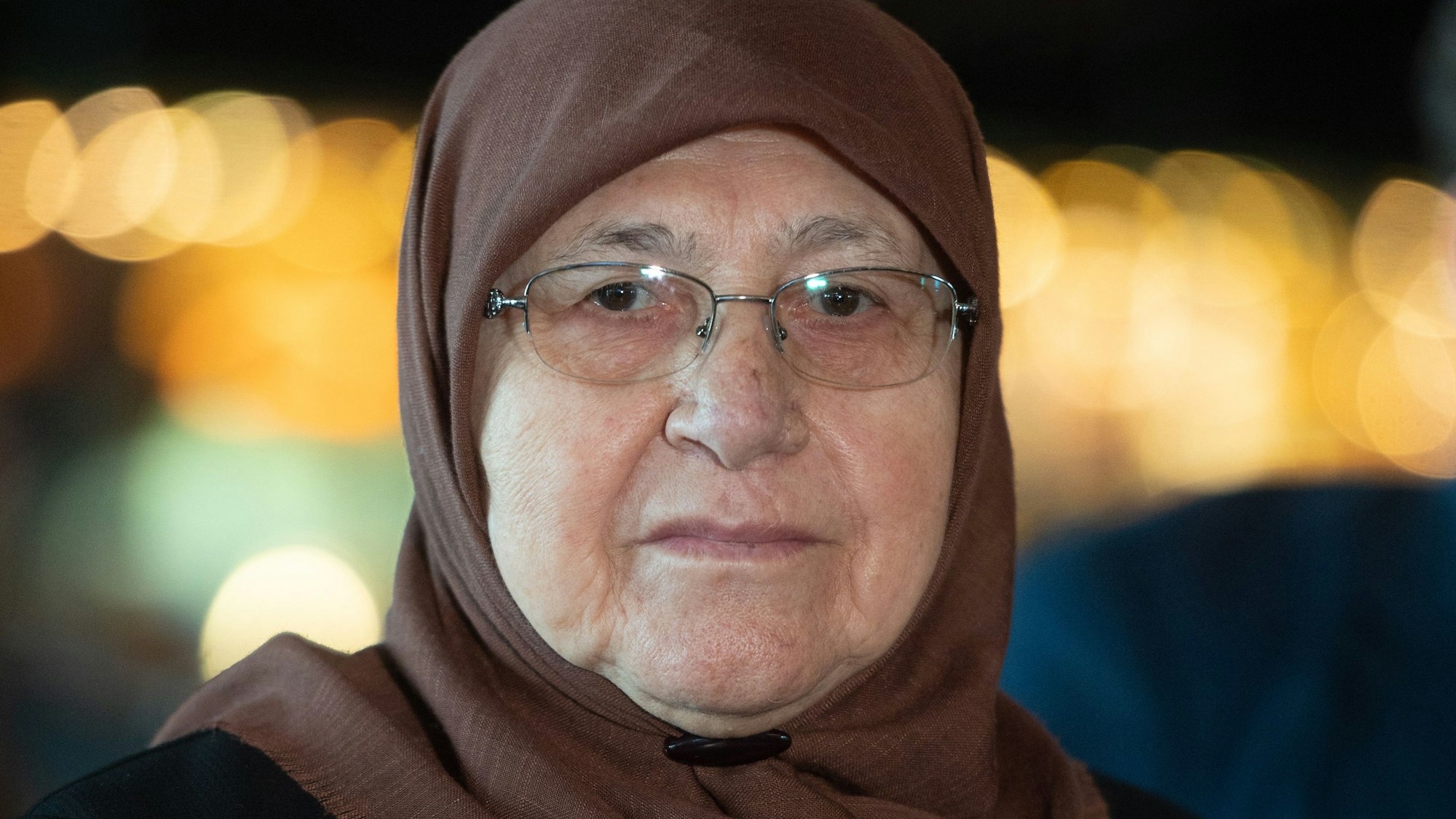 Mevlüde-Genç, aufgenommen im sogenannten "Dortmunder U" bei der Verleihung der Mevlüde-Genç-Medaille des Landes