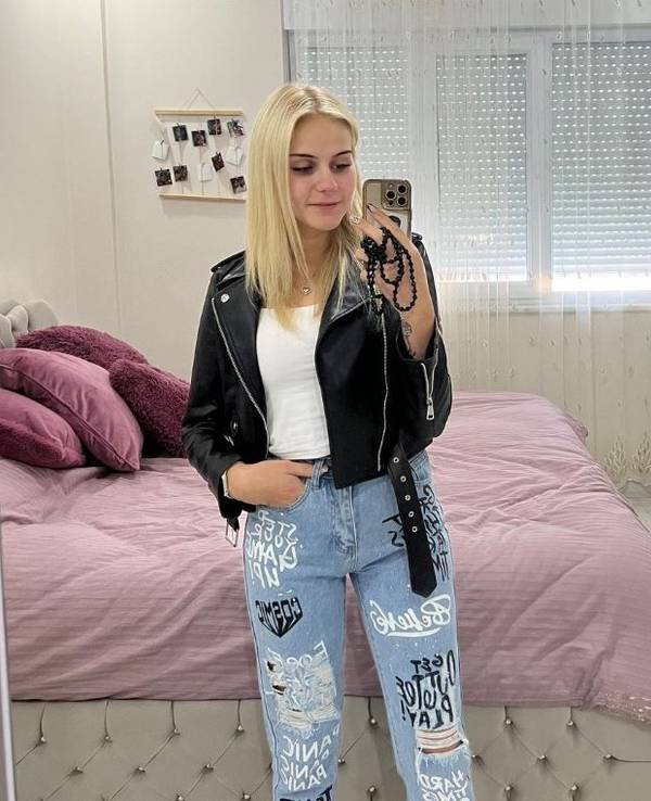 Estefania Wollny auf einem Instagram-Selfie vom 20.9.2022