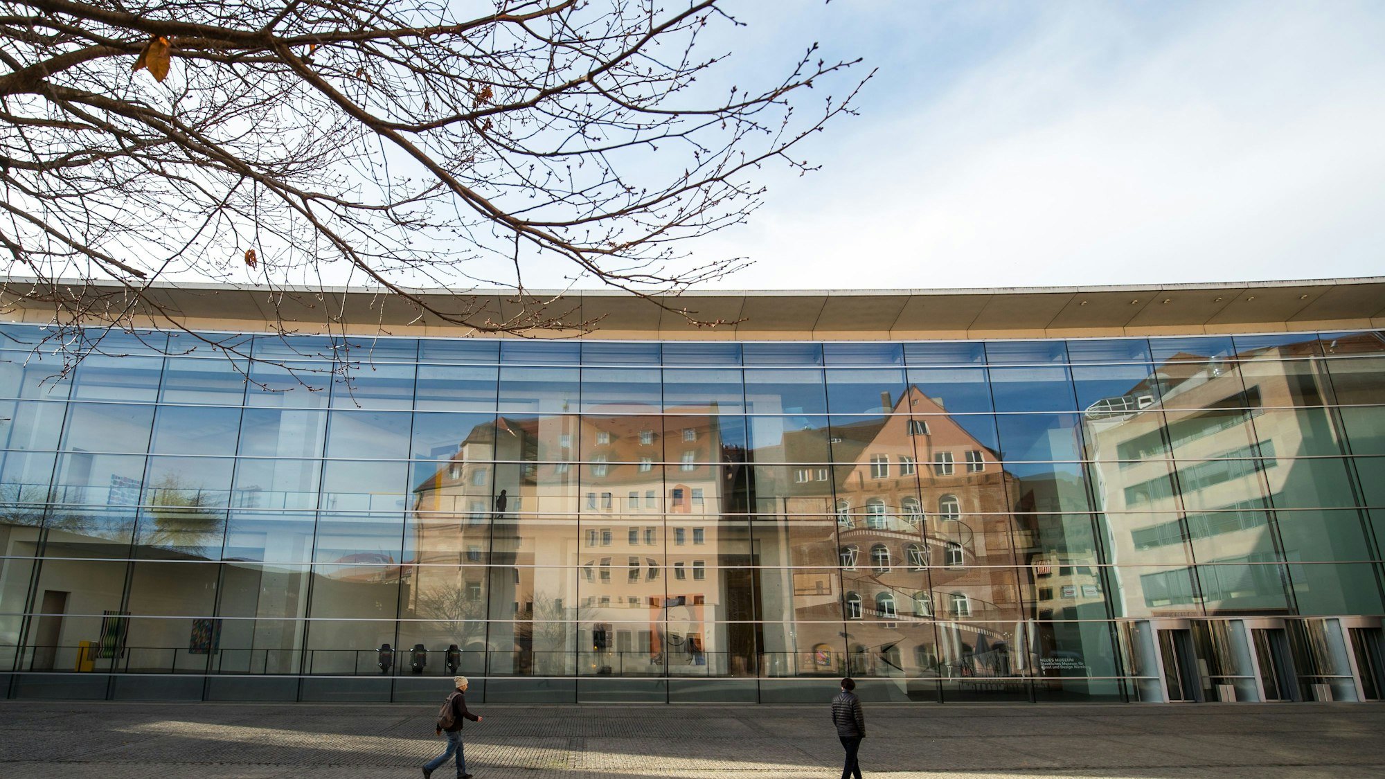 Im Neuen Museum Nürnberg werden zeitgenössische Werke ausgestellt.