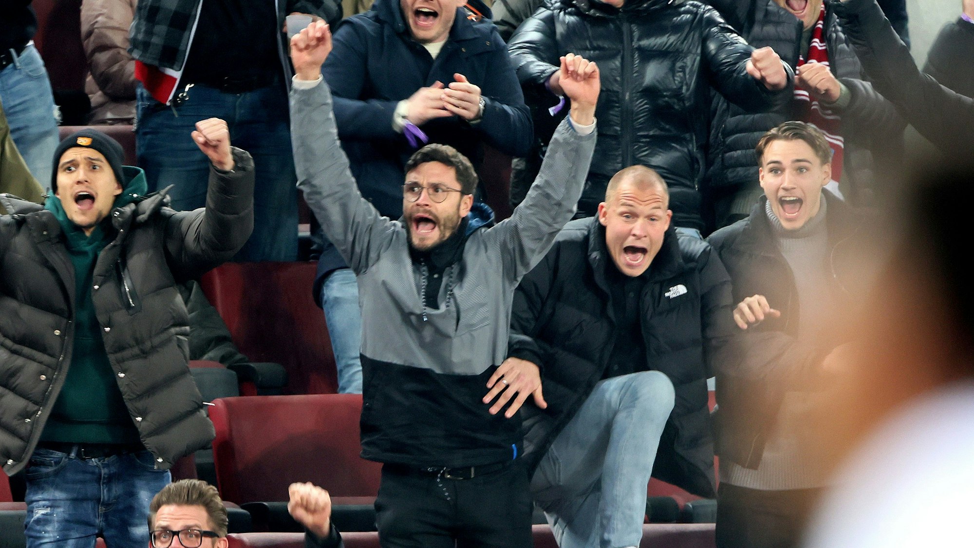 Nach dem 2:2 von Ondrej Duda am Donnerstagabend (3. November 2022) gegen Nizza war die Hoffnung aufs Euro-Überwintern bei Dejan Ljubicic (l.), Jonas Hector & Co. riesig.